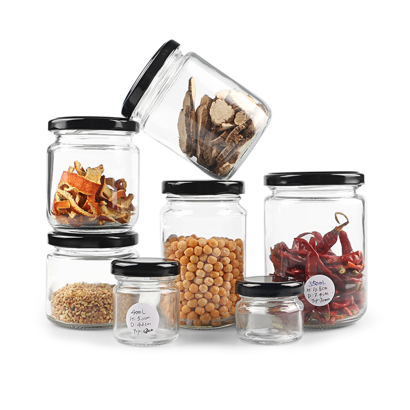 round glass jars6
